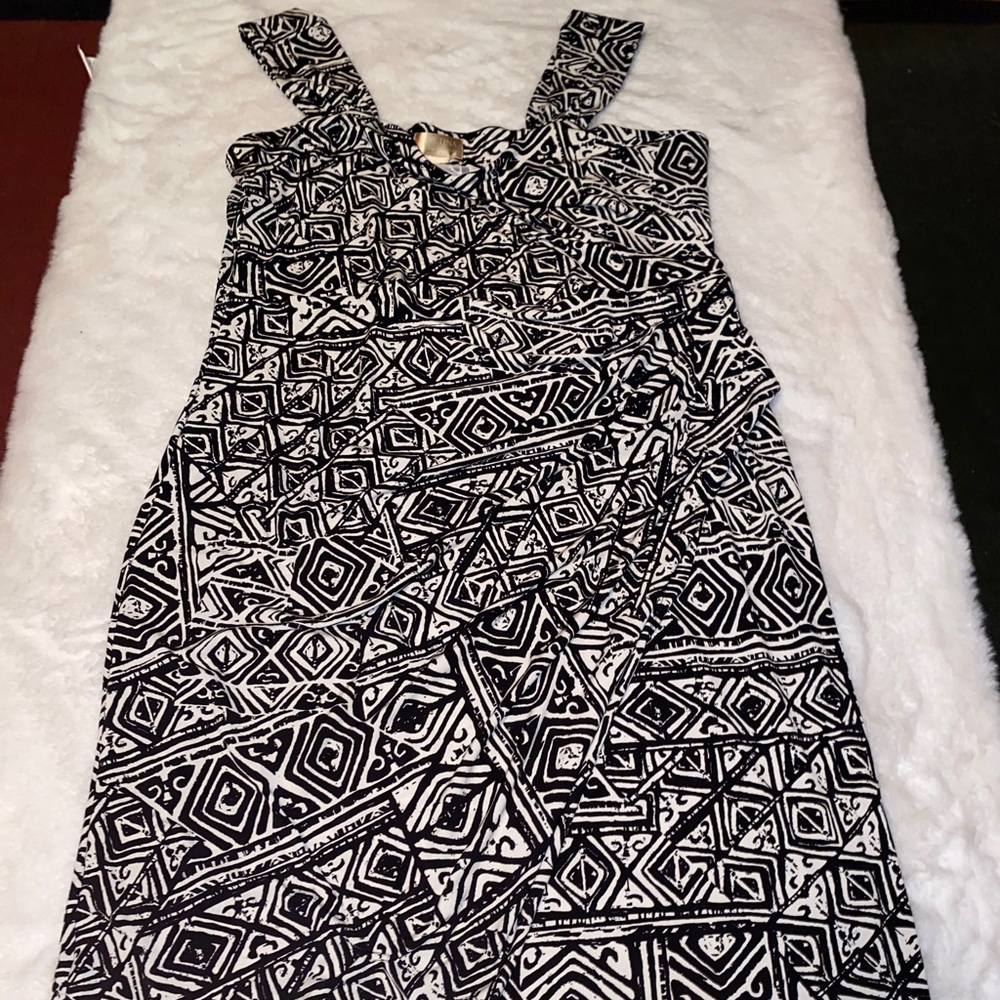 Miss Tina by Tina Knowles Aztec Print Dress